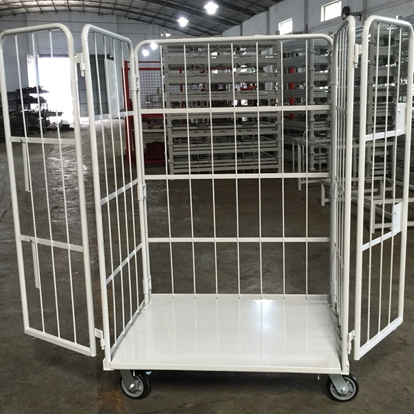 塑料底板物流台車